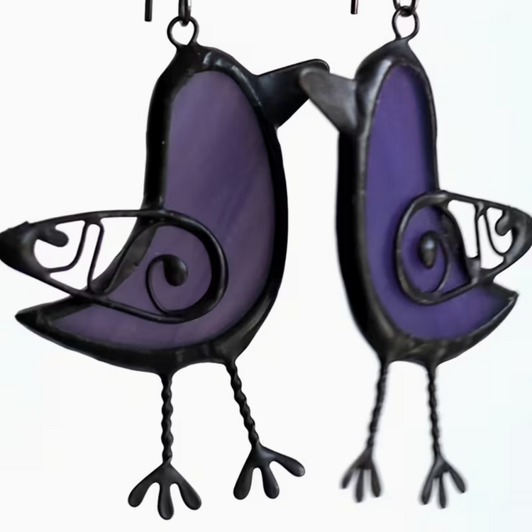 Bird Drop Earrings
