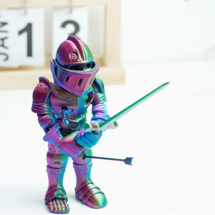 3D Printed Knight Statue