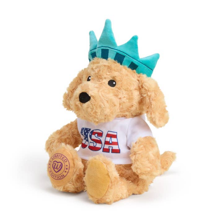 Warmies Golden Dog World Tour Warmies