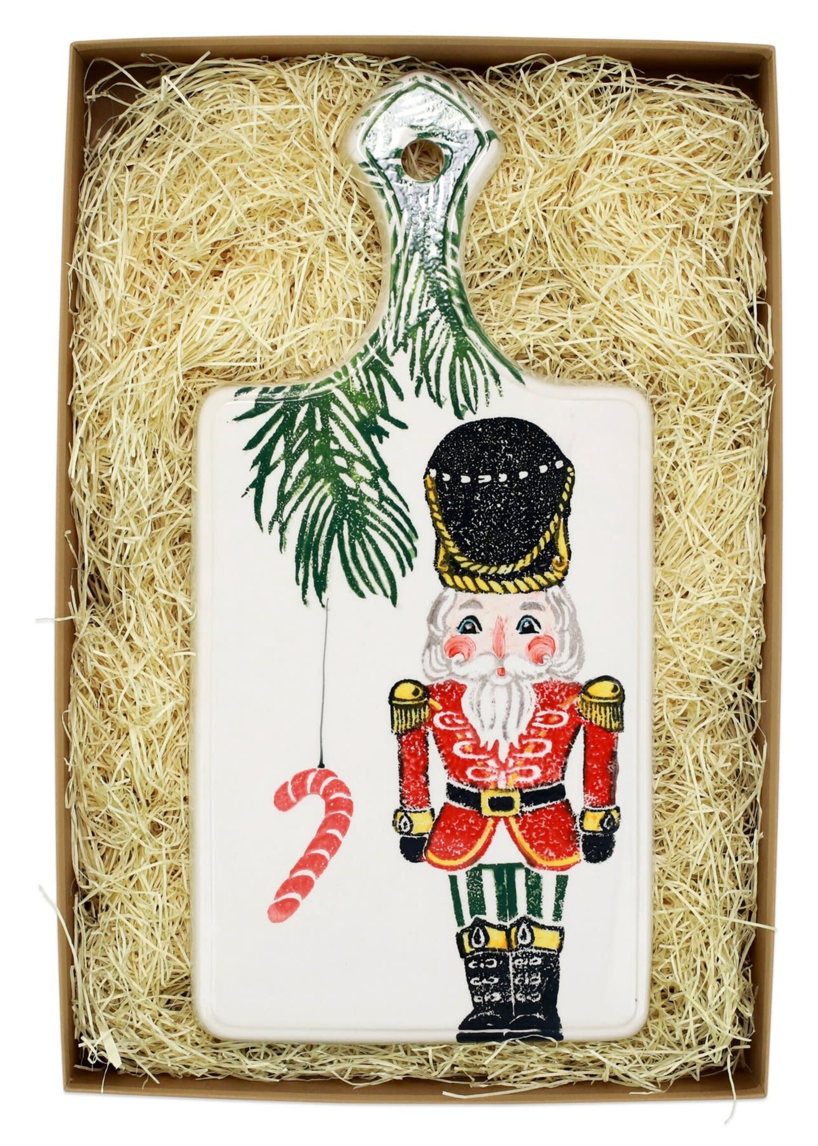 Vietri Nutcrackers Cheese Board