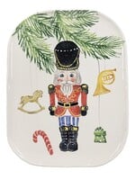 Vietri Nutcrackers Medium Rectangular Platter