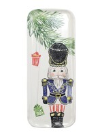 Vietri Nutcrackers Narrow Rectangular Platter