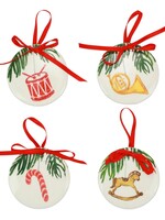 Vietri Nutcracker Ornament Asst./4 w/ Retired Price