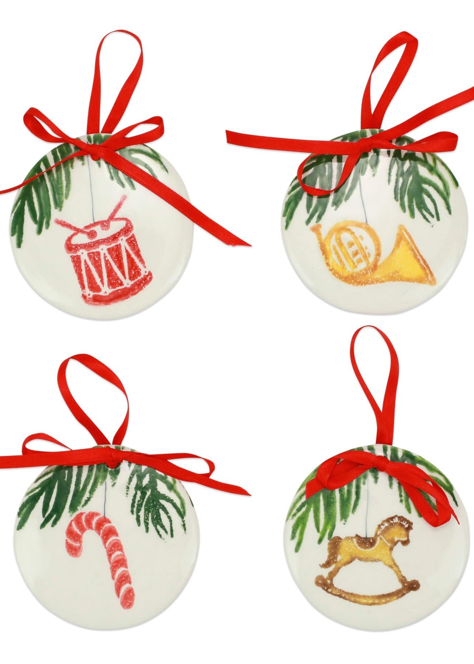 Vietri Nutcracker Ornament Asst./4 w/ Retired Price