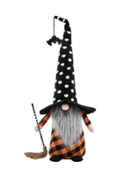 Mud Pie Extra Large Witch Gnome