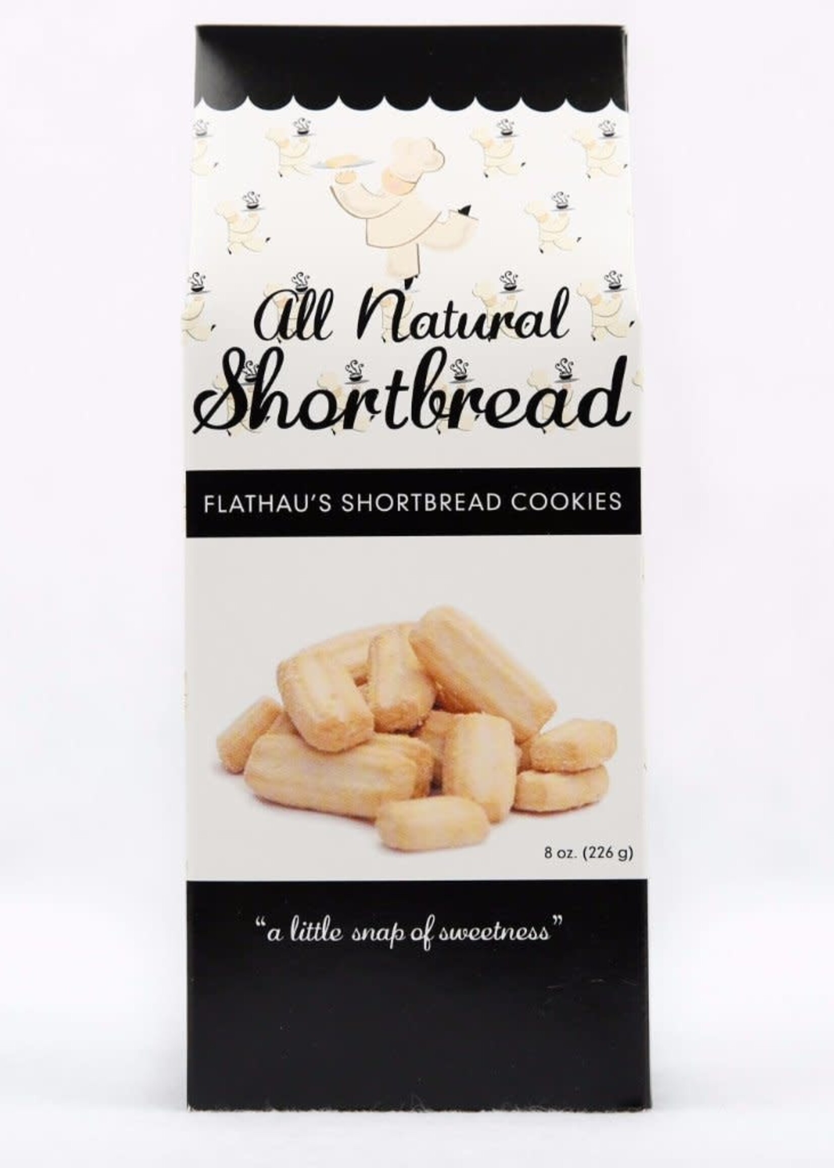 Flathau’s Fine Foods All Natural Shortbread 8 oz.