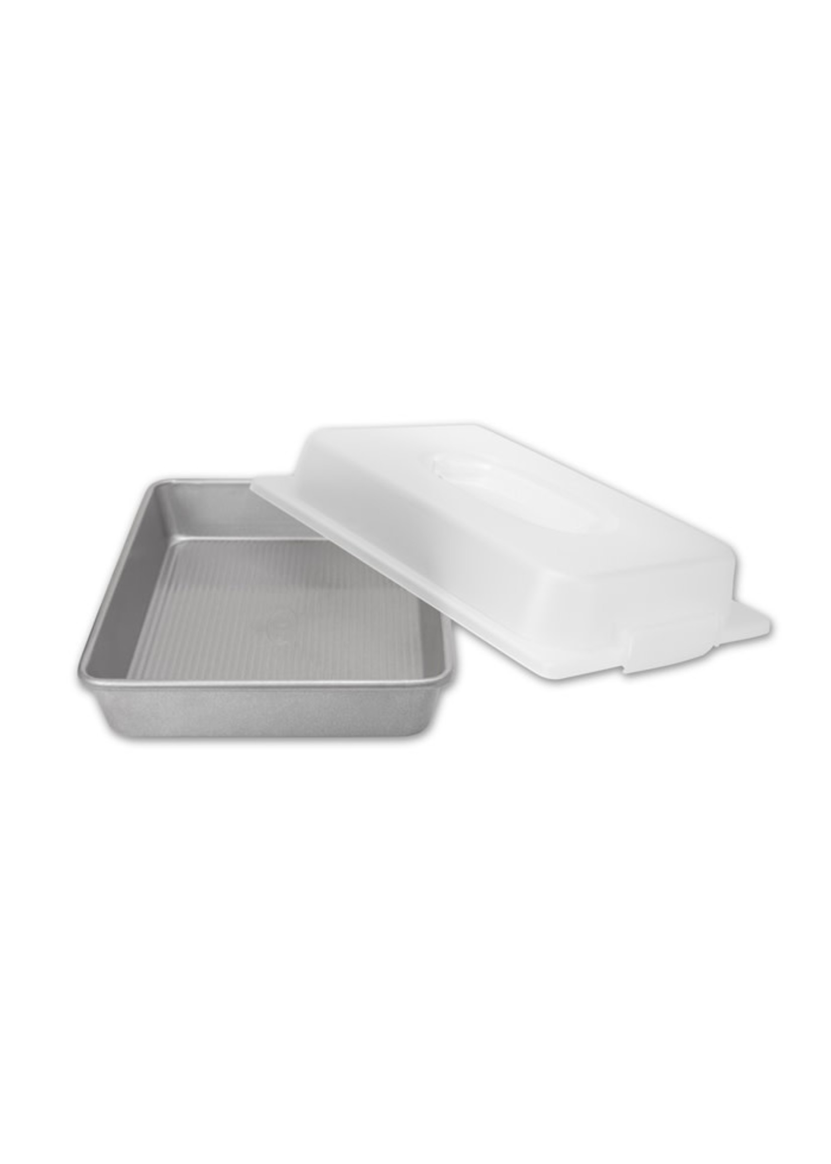 USA Pan Seamless Rectangular Cake Pan & Lid Set - The Kitchen Table