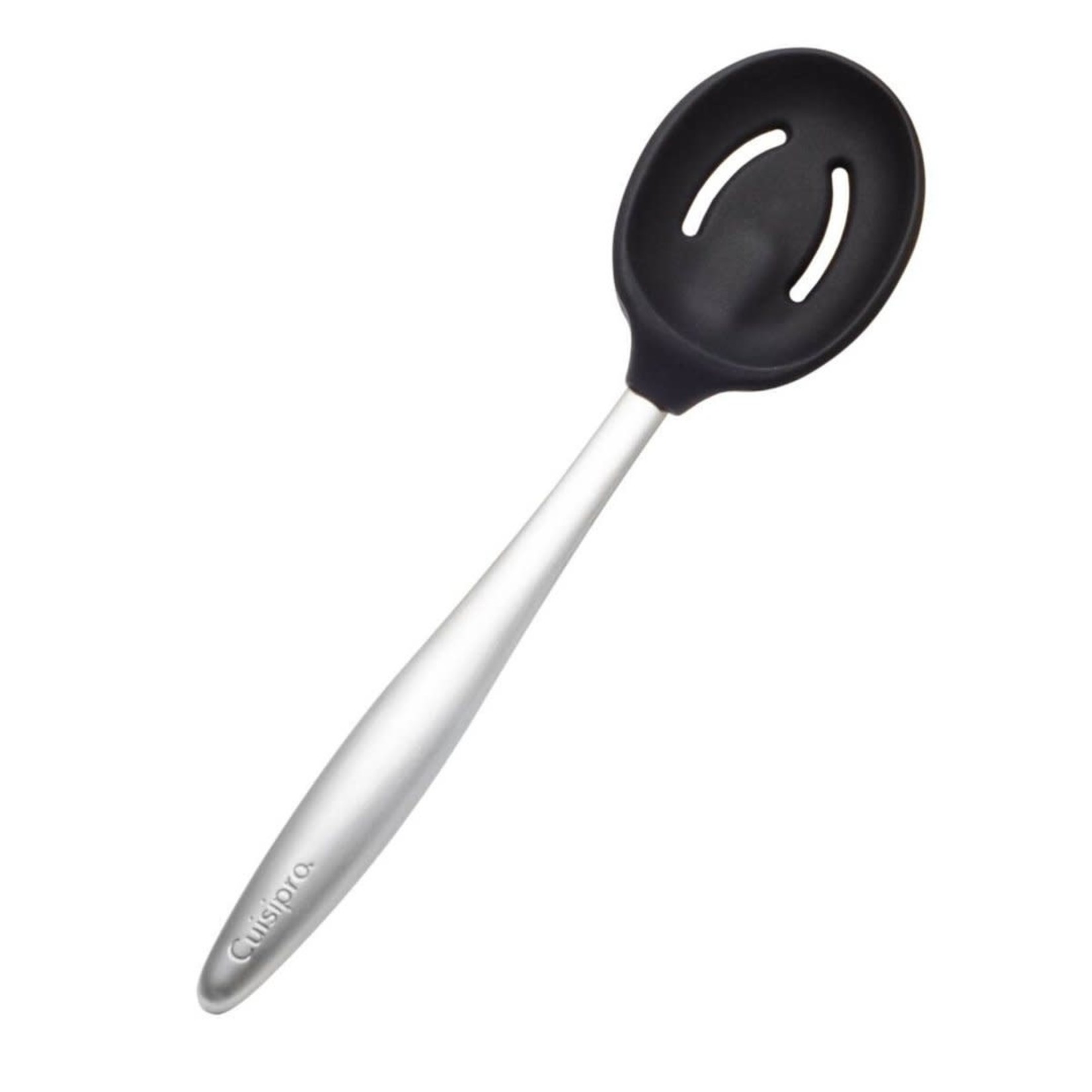 Piccolo Slotted Spoon Black