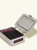 Lidded Match Box w/ Striker and Matches by Match