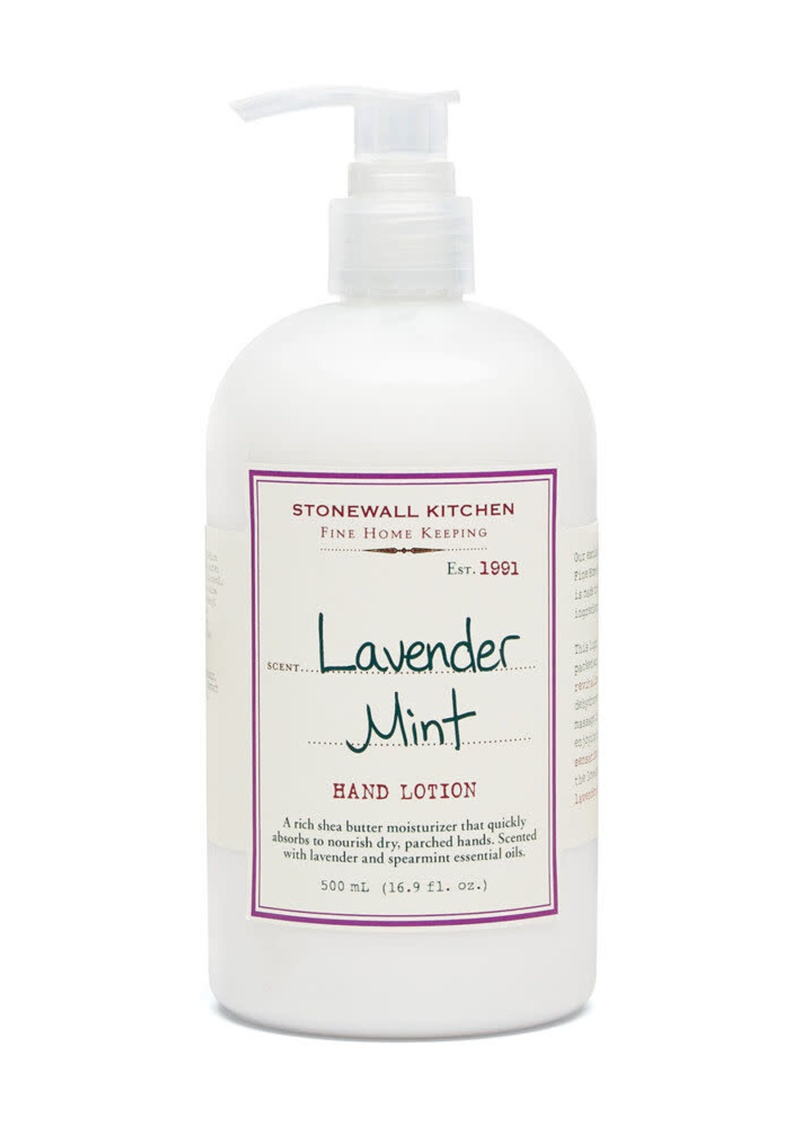 Stonewall Kitchens Lavender Mint Lotion