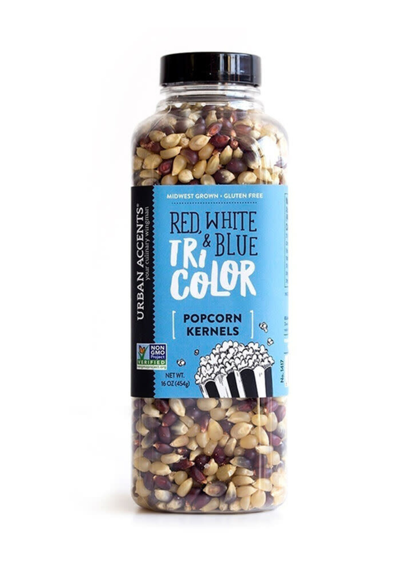 Stonewall Kitchens Red, White & Blue Tricolor Popcorn Kernels
