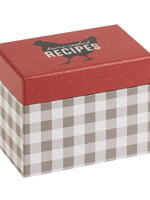 Home Cooked Recipe File Box