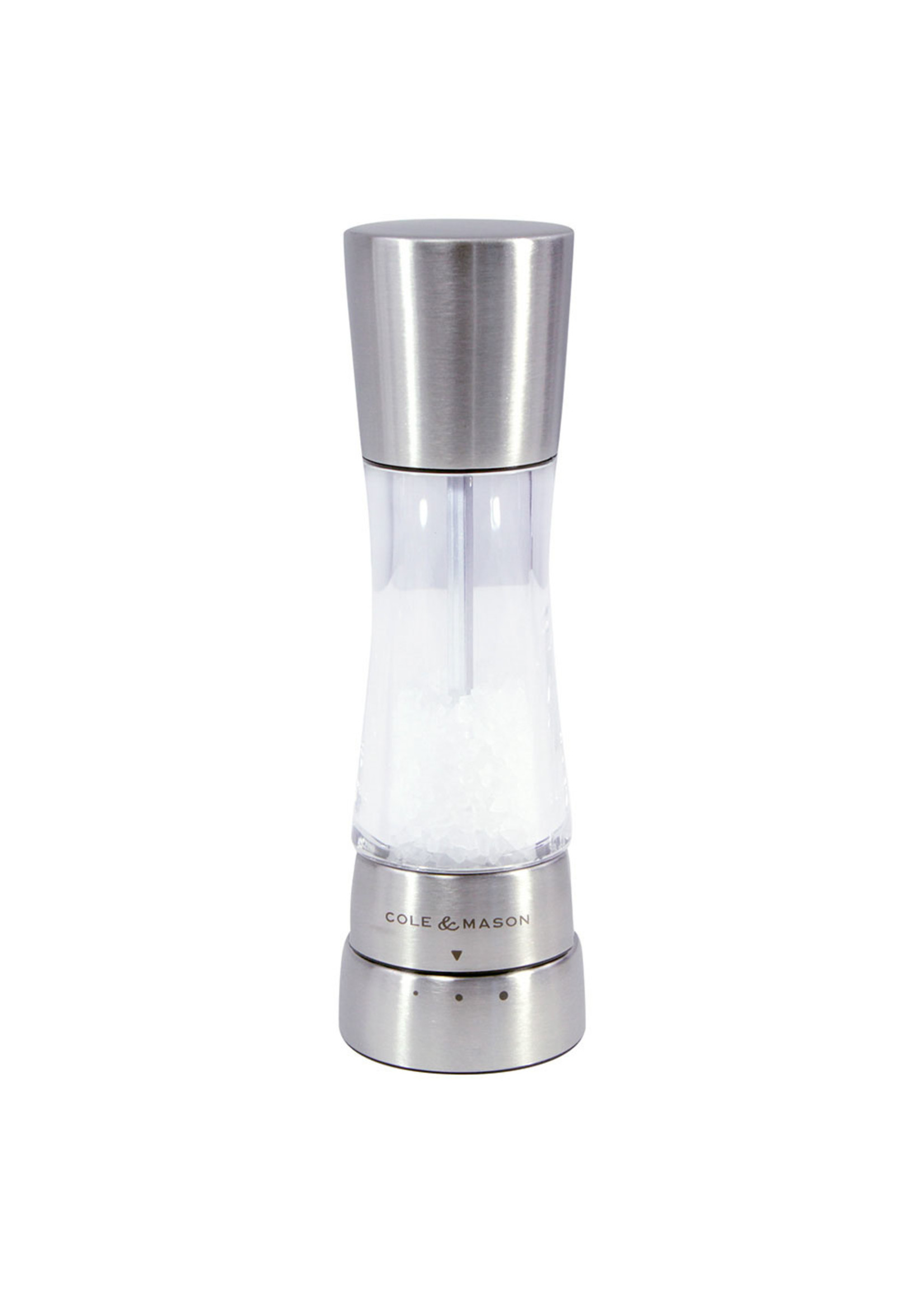 COLE & MASON Derwent Salt and Pepper Grinder Set - Stainless Steel