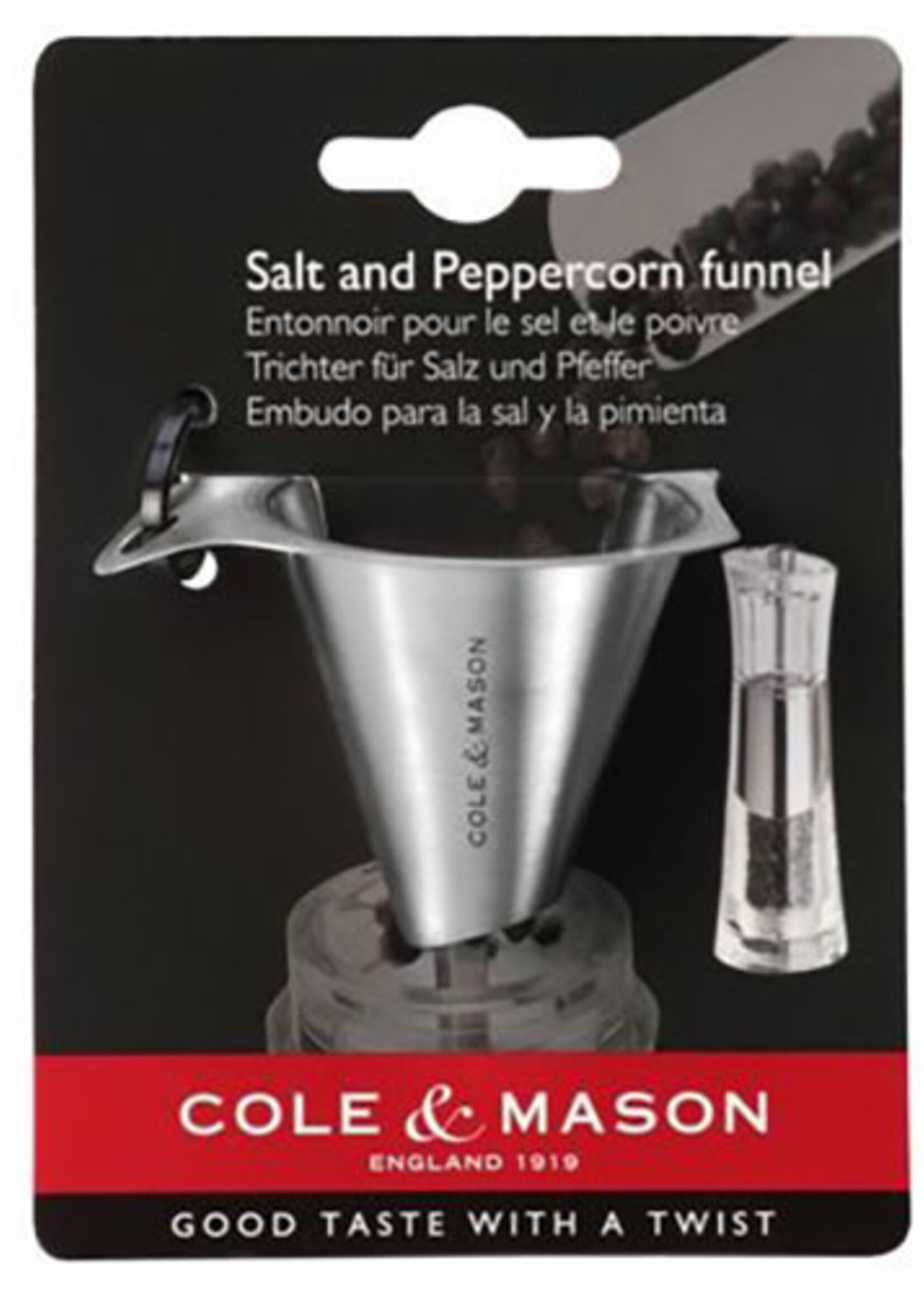 Cole & Mason Cole & Mason Salt & Pepper Refill Funnel