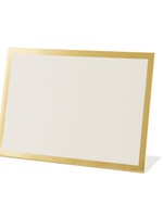 Hester & Cook Gold Frame Place Card - Pack of 12 - Bottom Fold