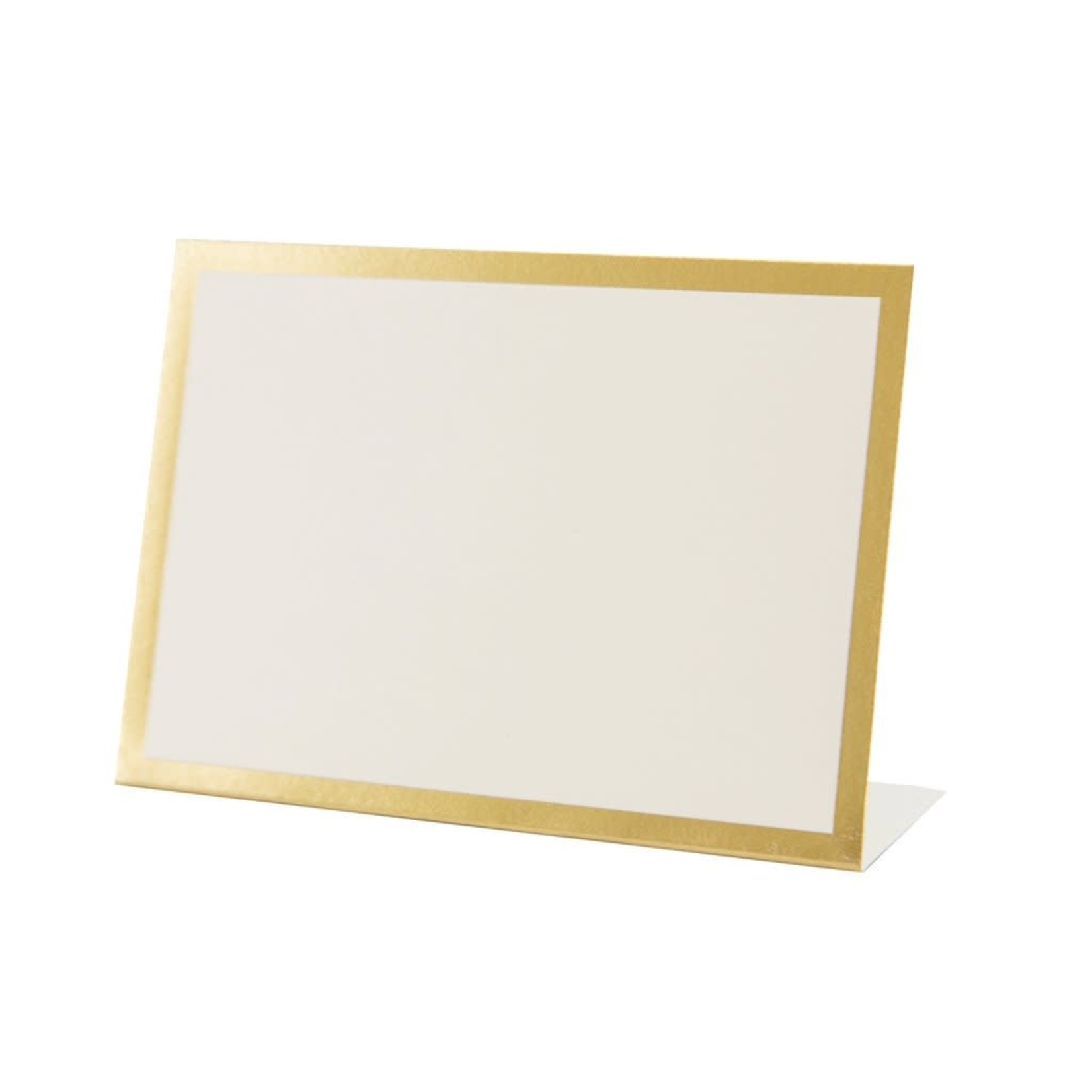 Gold Frame Place Card - Pack of 12 - Bottom Fold