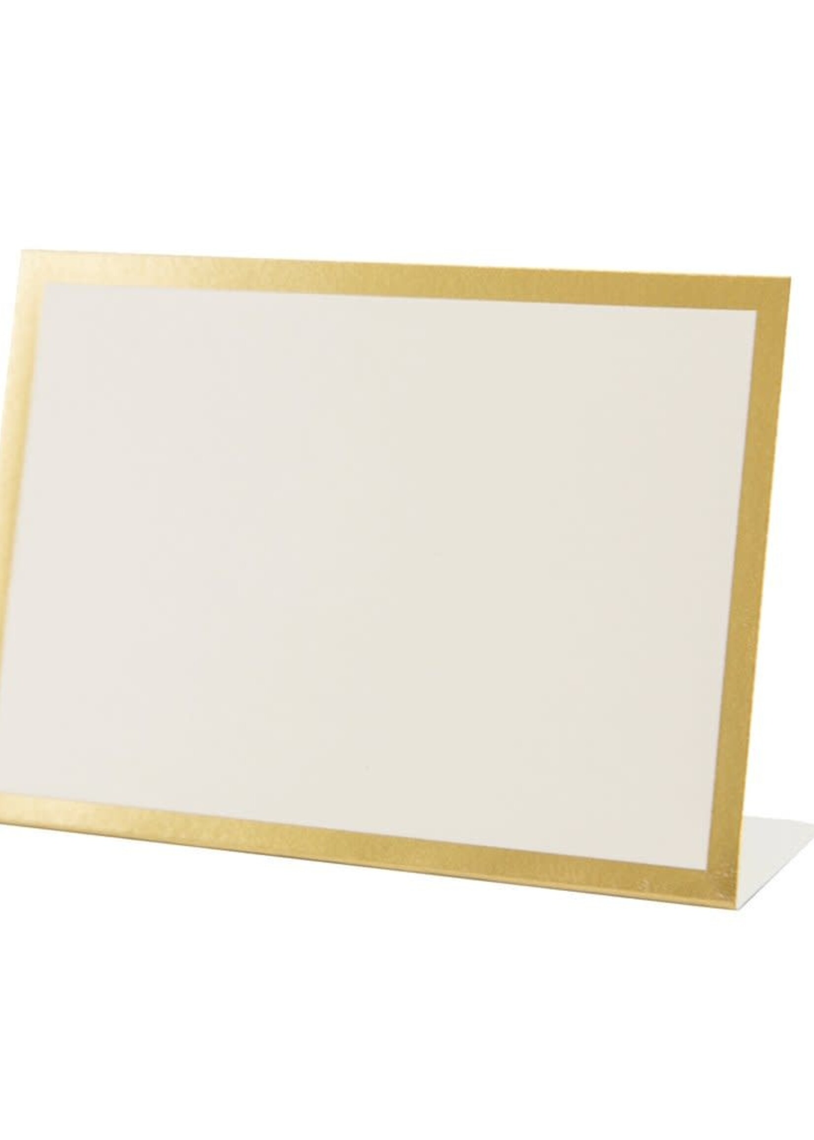 Hester & Cook Gold Frame Place Card - Pack of 12 - Bottom Fold