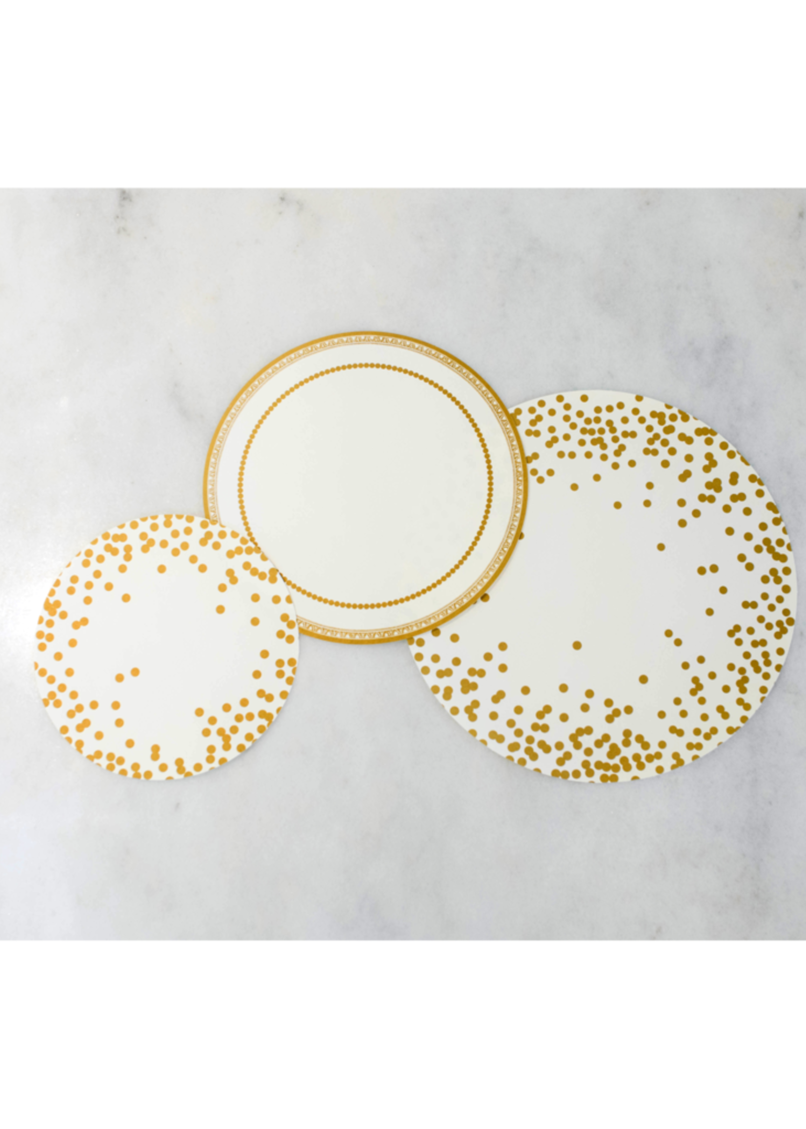 Hester & Cook Gold Serving Papers - Pack of 12