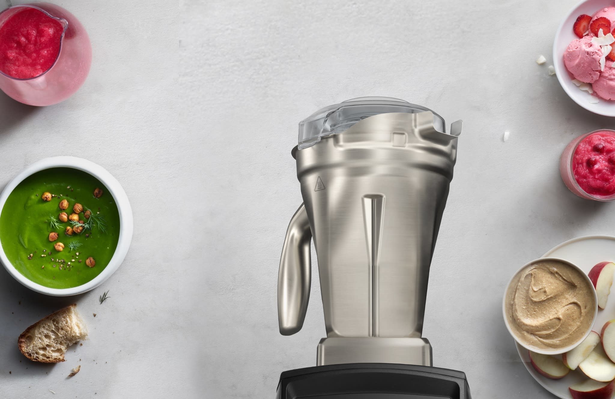 Vitamix 48 oz. Stainless Steel Container The Kitchen Table