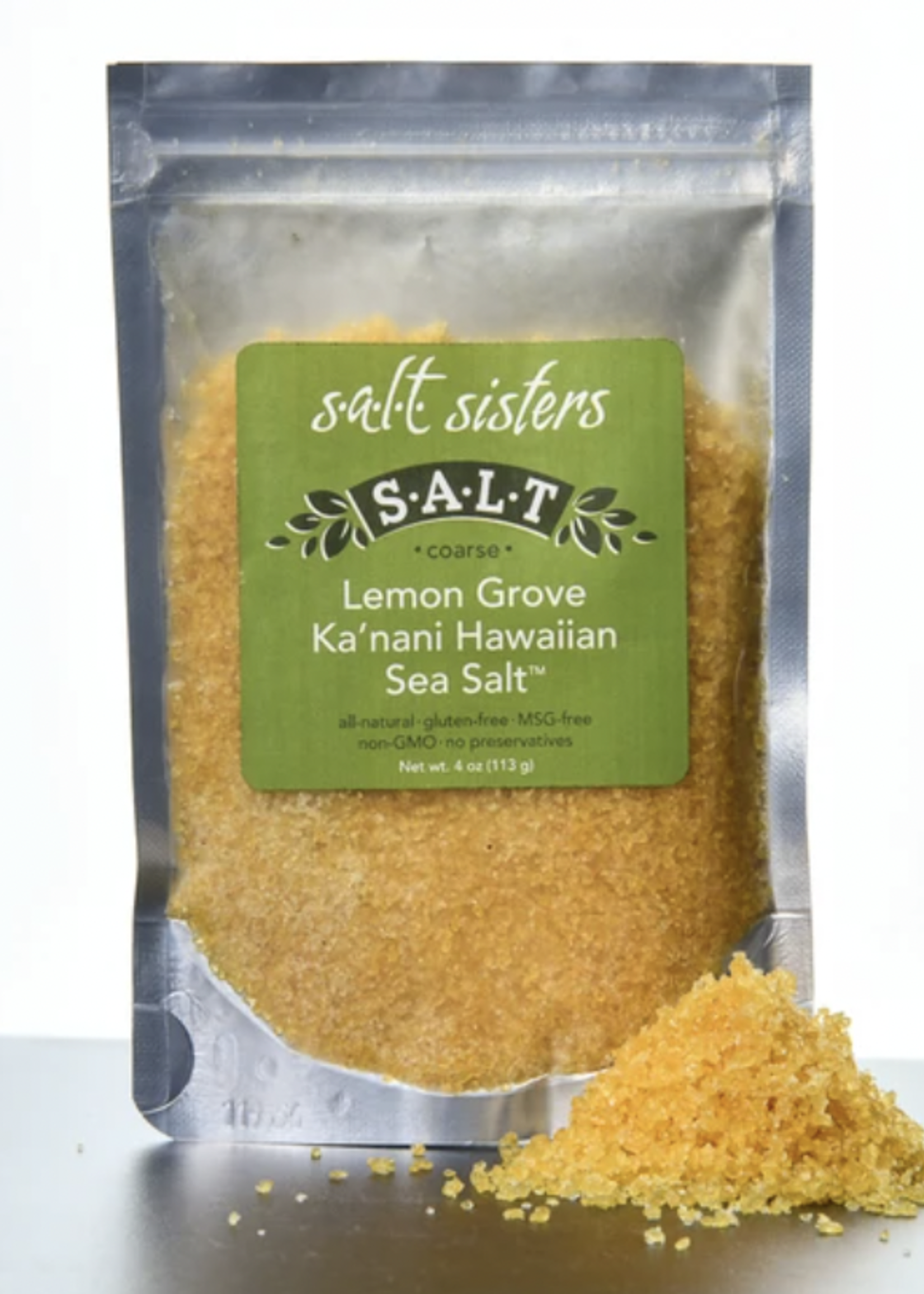 Salt Sisters Lemon Grove KA 'NANI Hawaiian Sea Salt, coarse