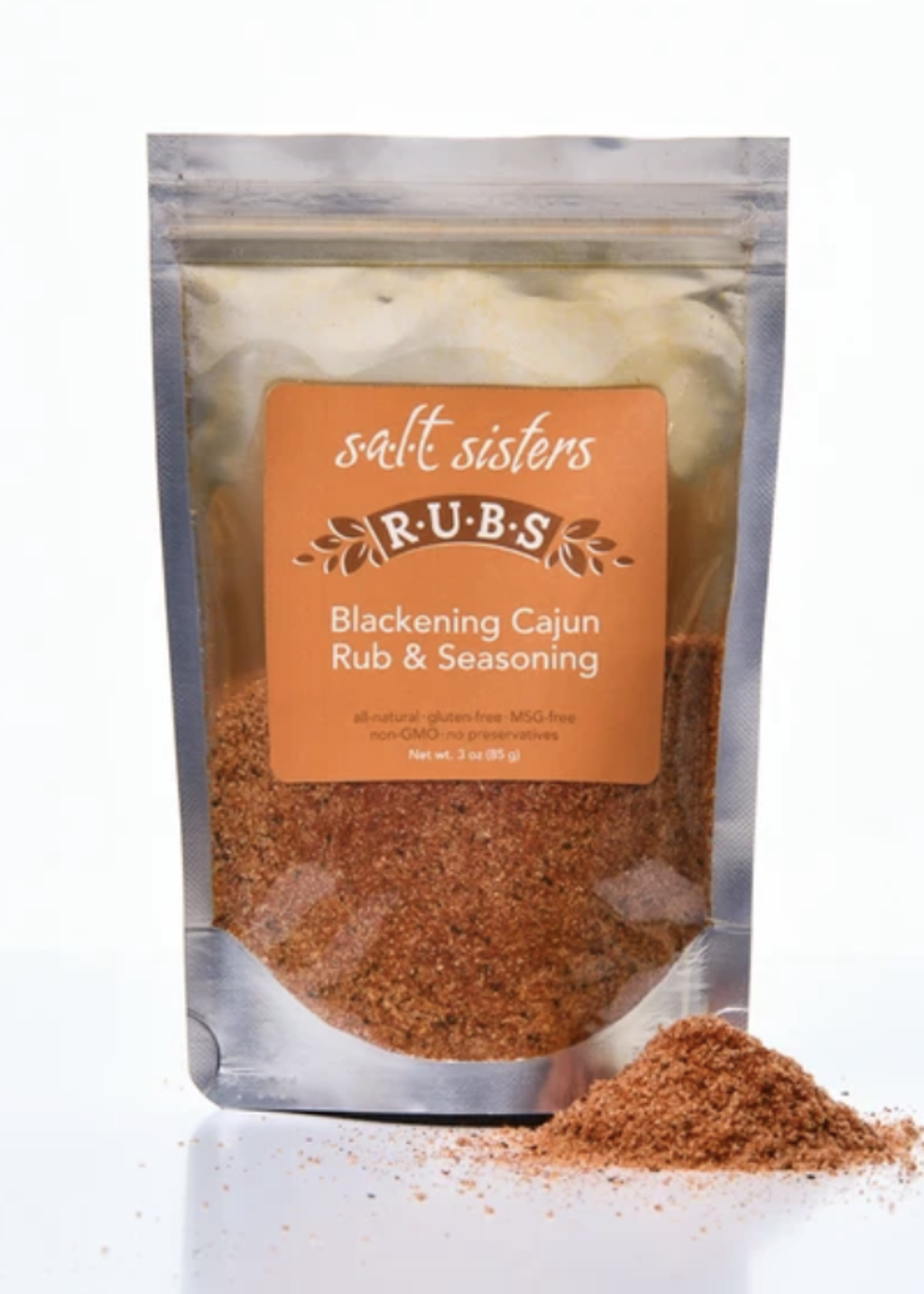 Salt Sisters Blackening Cajun Rub & Seasoning