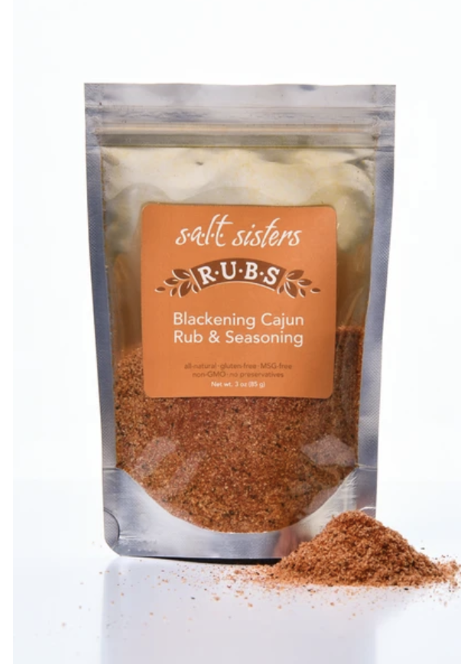 Salt Sisters Blackening Cajun Rub & Seasoning