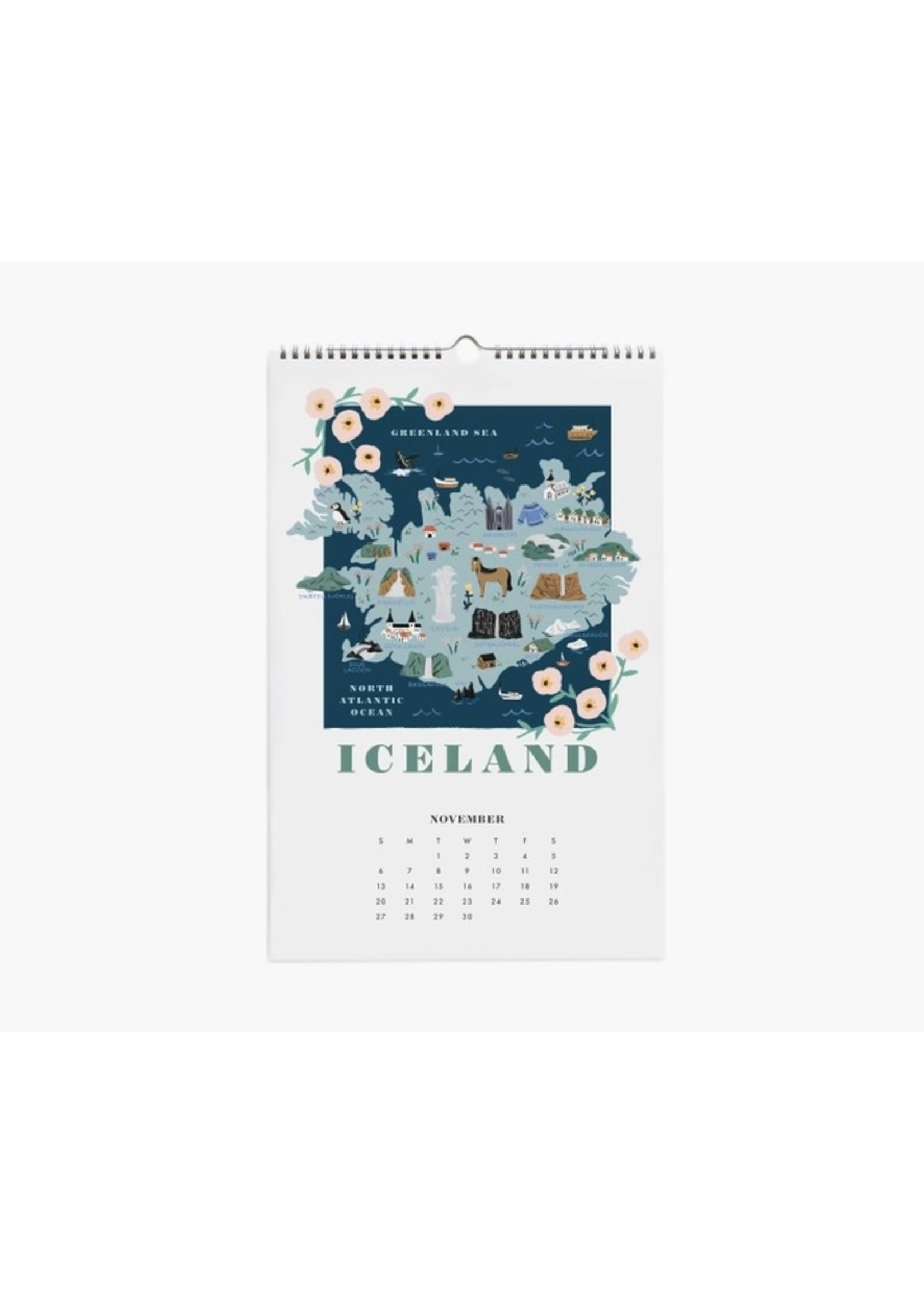 Rifle Paper 2022 World Traveler Calendar The Kitchen Table