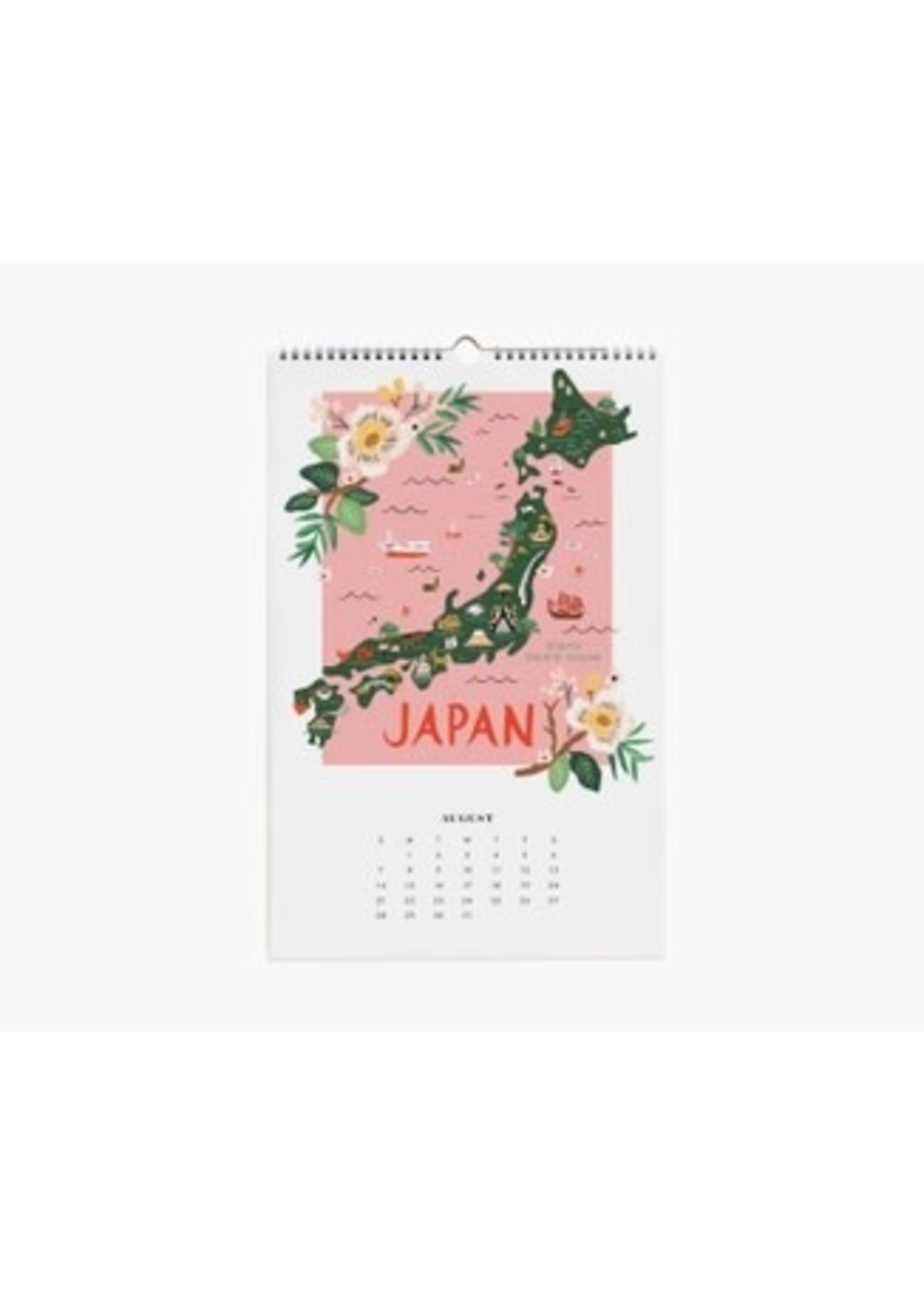 Rifle Paper 2022 World Traveler Calendar The Kitchen Table