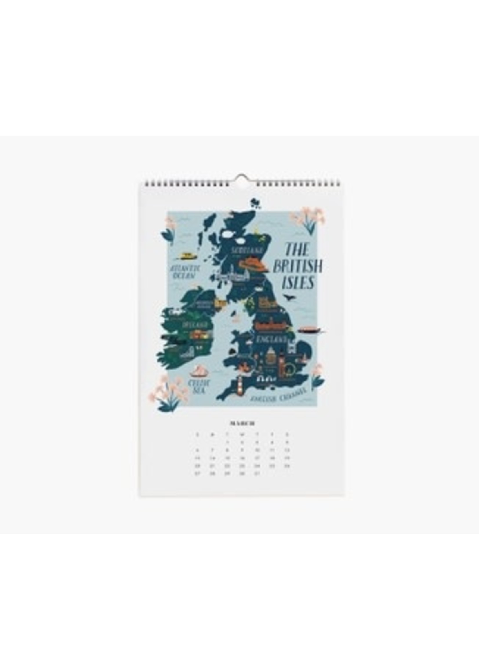 Rifle Paper 2022 World Traveler Calendar The Kitchen Table