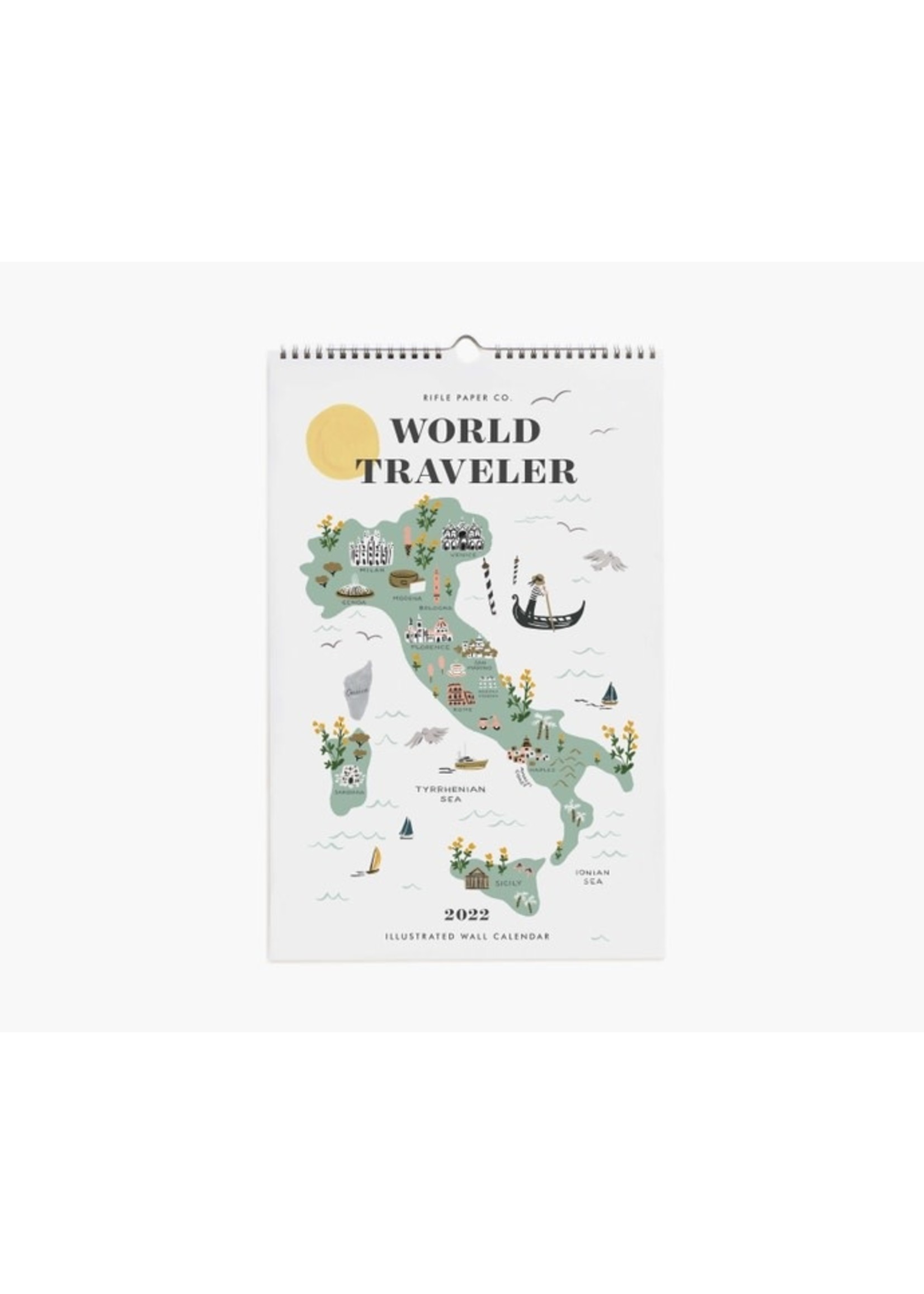 Rifle Paper 2022 World Traveler Calendar The Kitchen Table