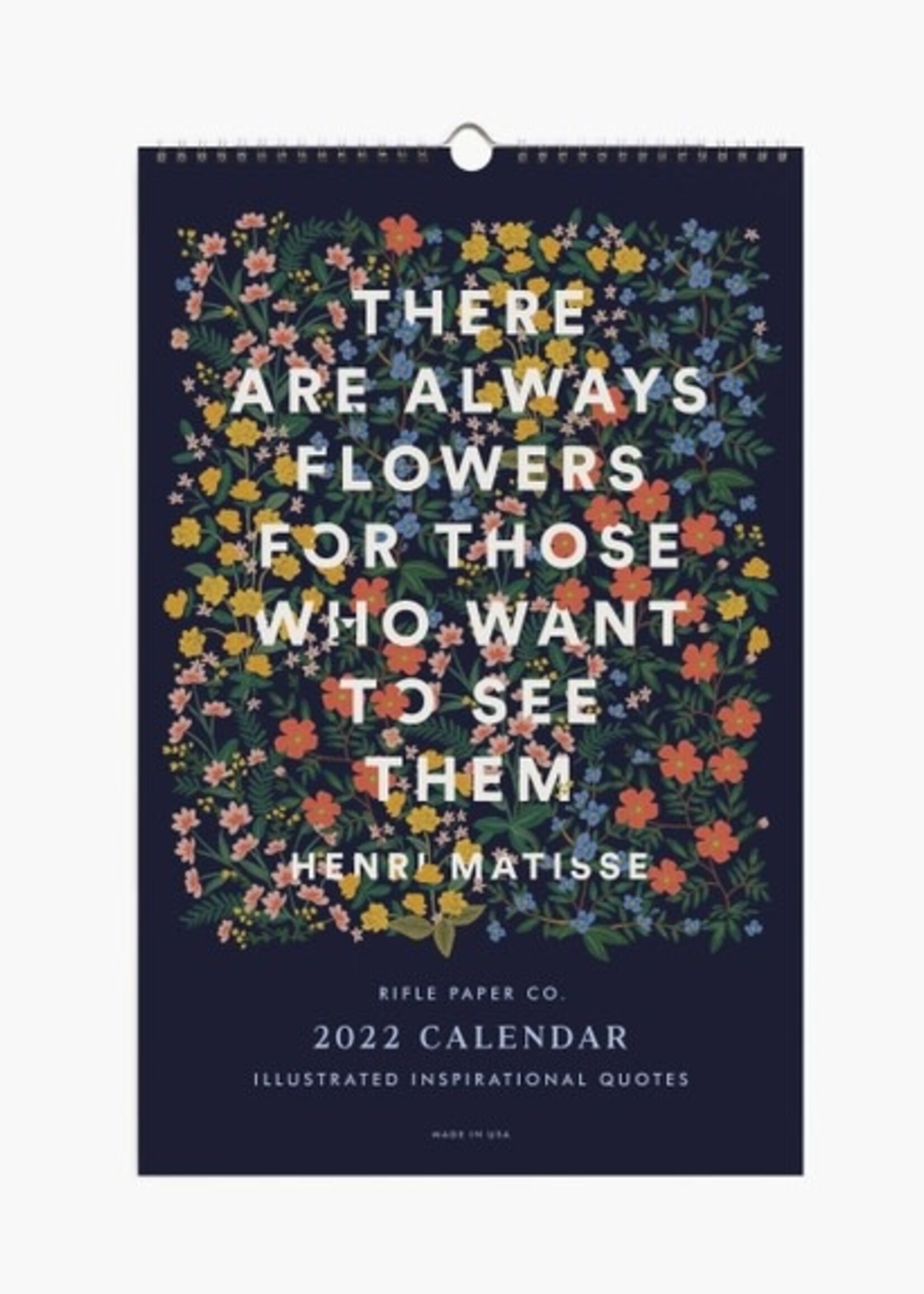 Rifle Paper 2022 Inspirational Quote Calendar