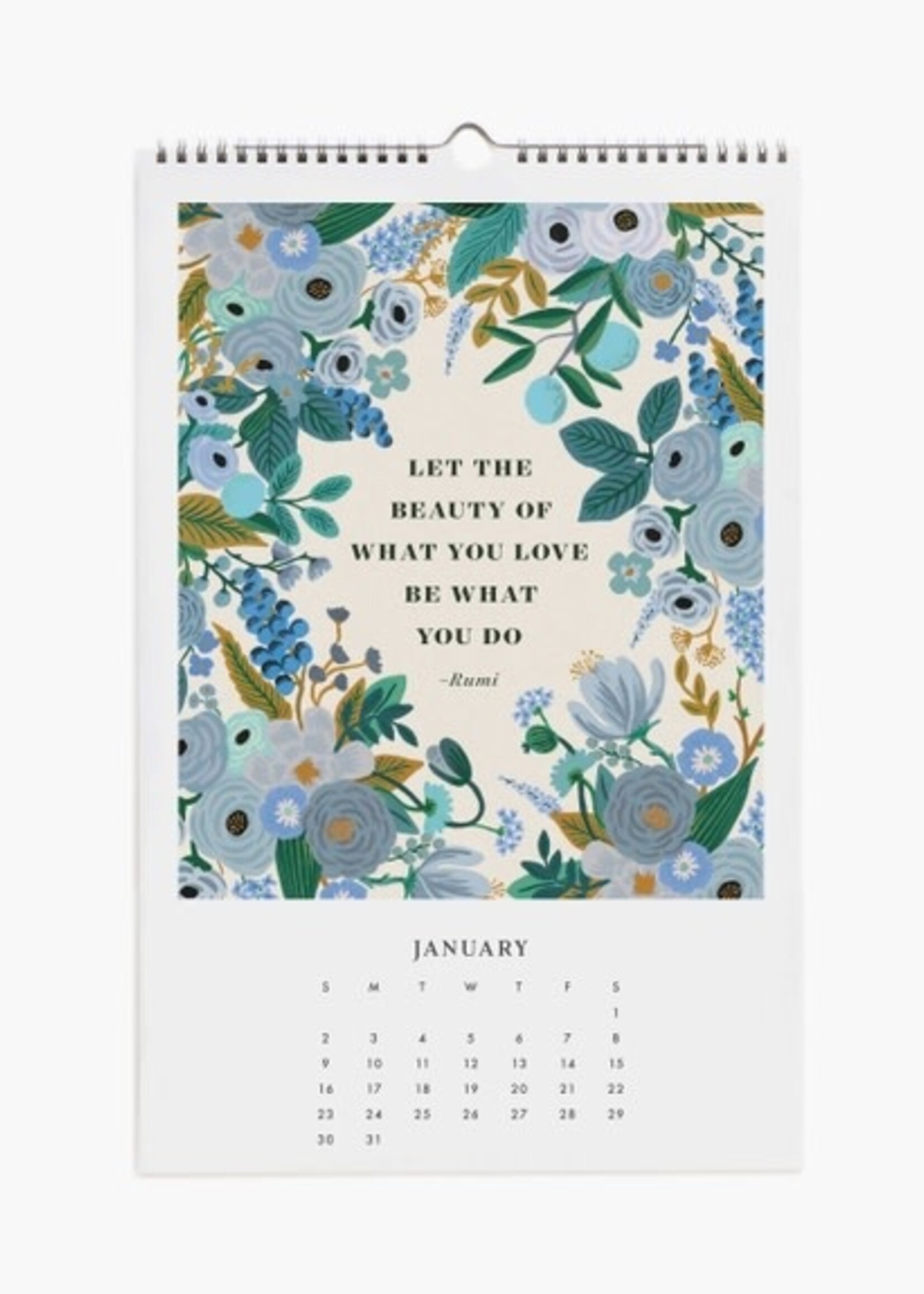 Rifle Paper 2022 Inspirational Quote Calendar