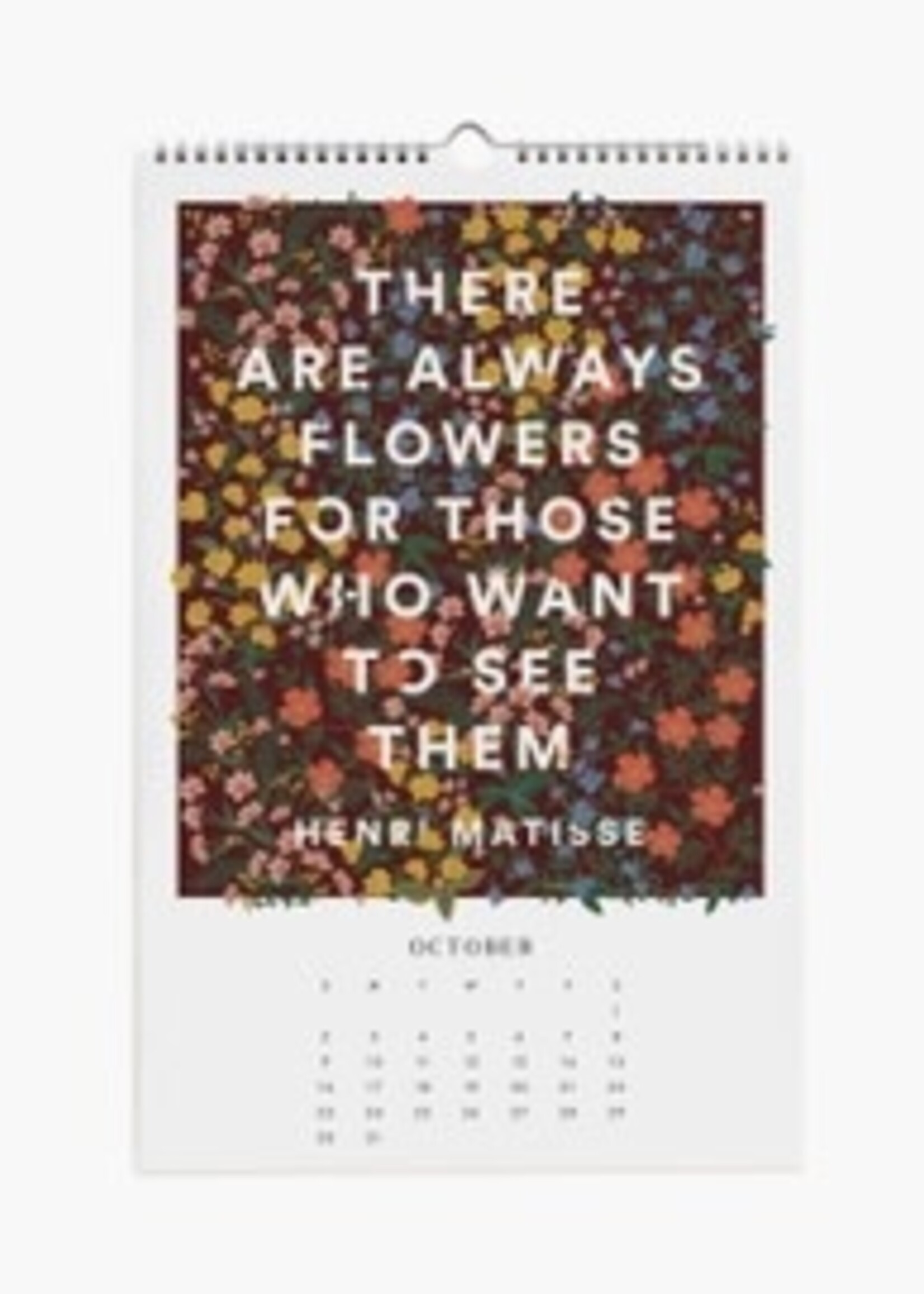 Rifle Paper 2022 Inspirational Quote Calendar