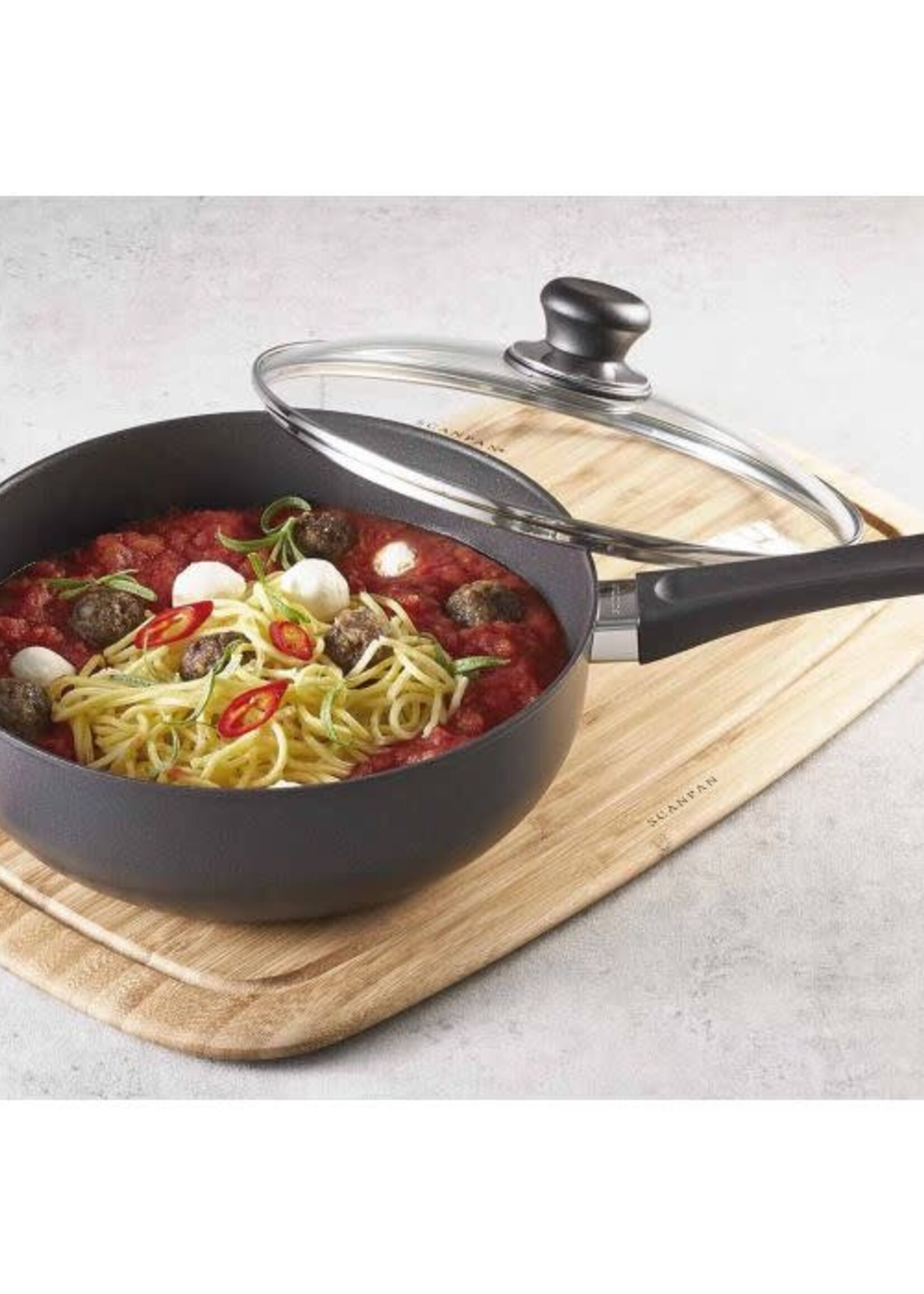 SCANPAN Classic 4 Qt. Deep Saute Pan w/ Lid