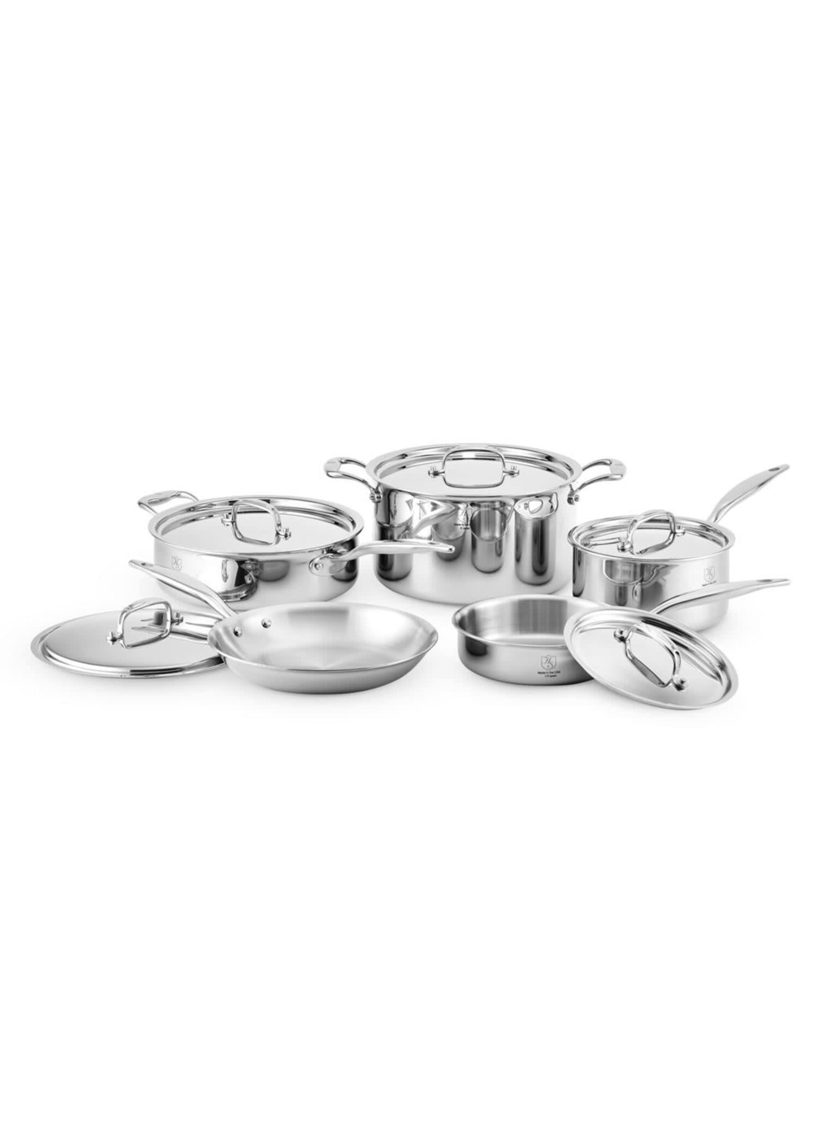 Heritage Steel Saute Pan with Lid - 4 Quart