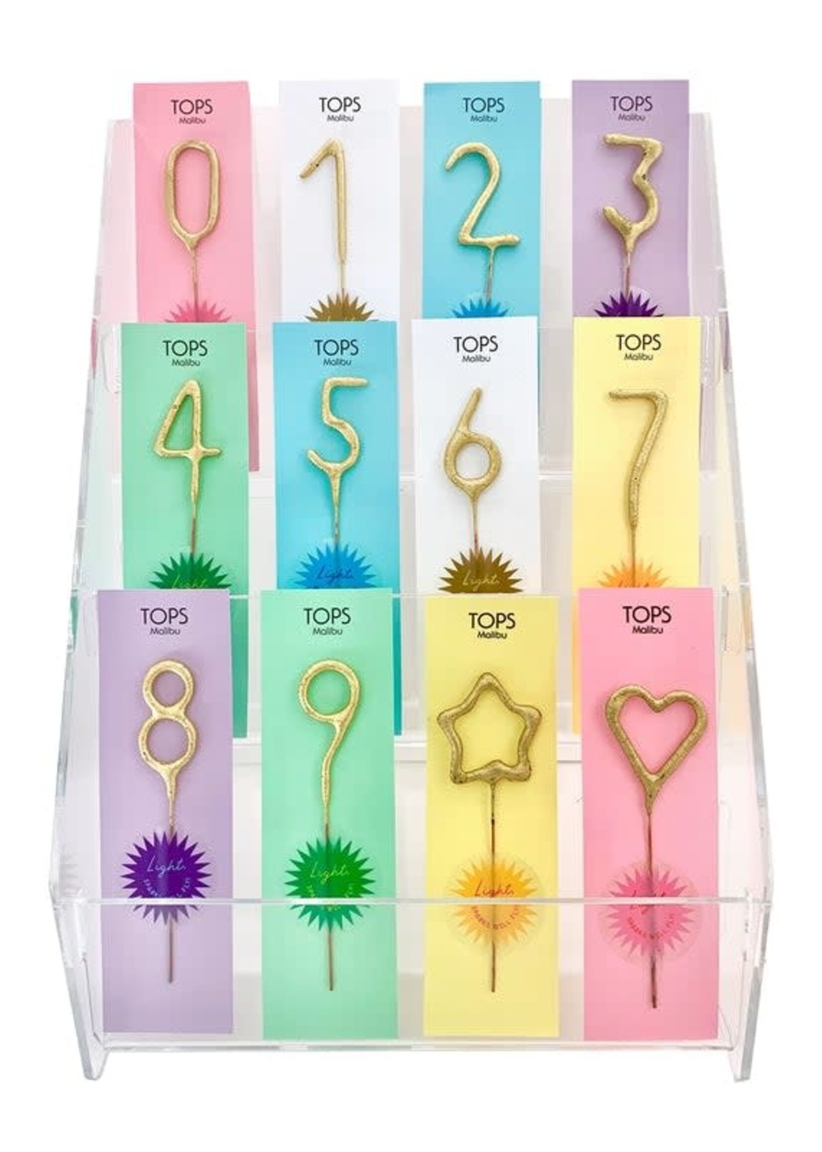 3 Mini Gold Sparkler