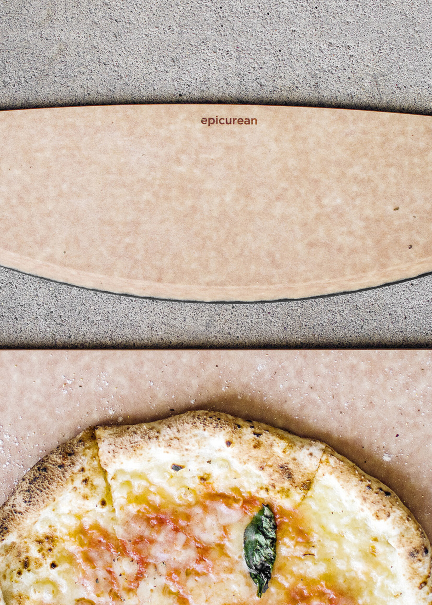Epicurean Pizza Cutter Natural/Slate