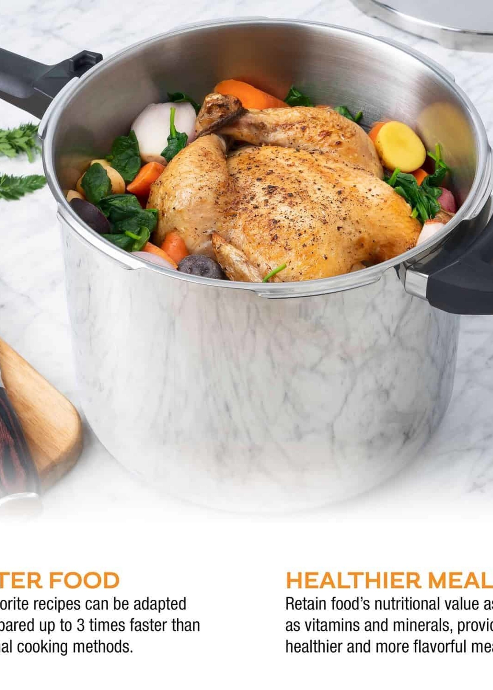 Duo Pressure 10pc Cooker / Canner 10 qt. set w/ Retired Price