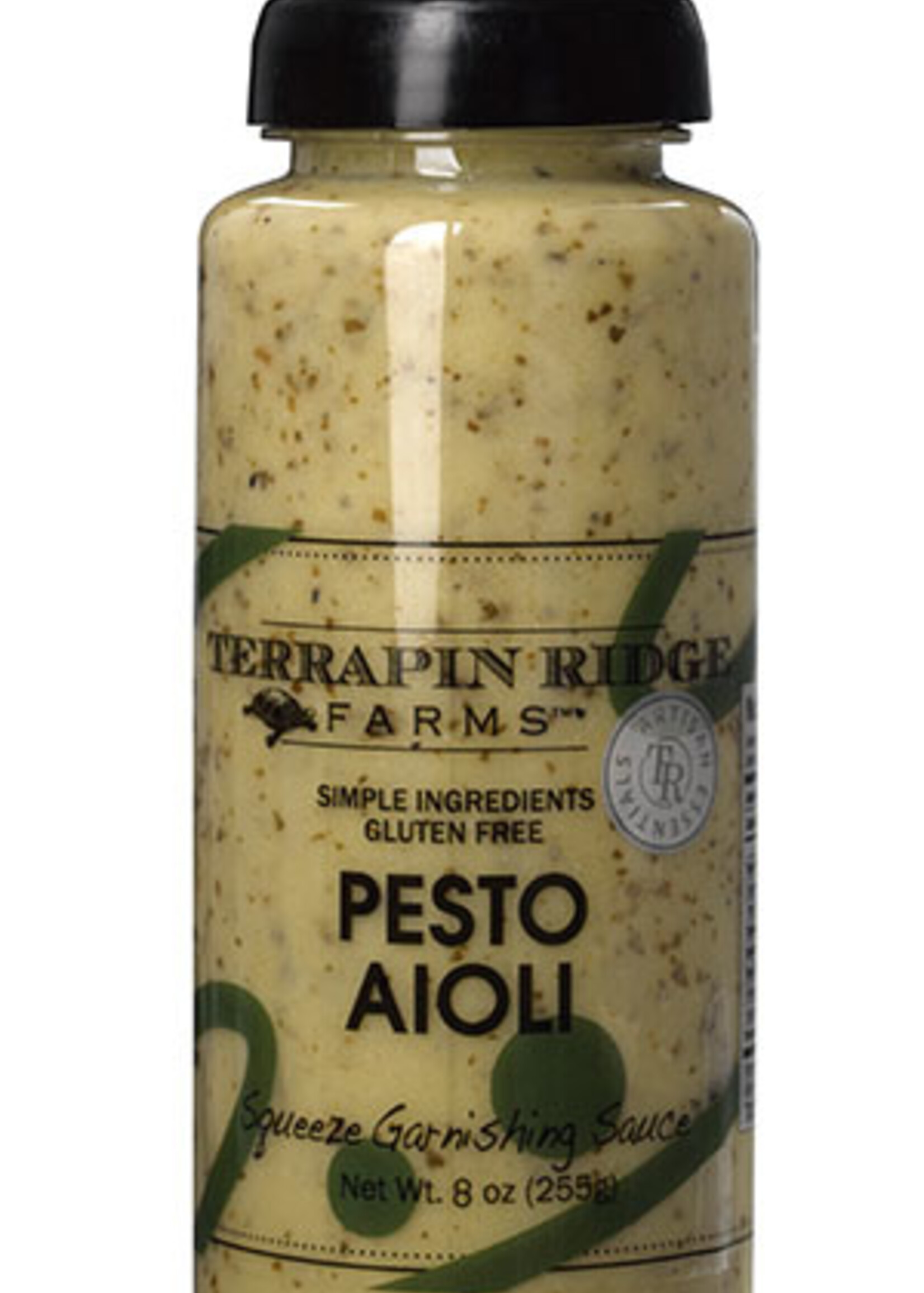 Terrapin Ridge Farms Pesto Aioli Garnishing Squeeze