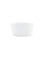 Vietri Melamine Lastra White Condiment Bowl