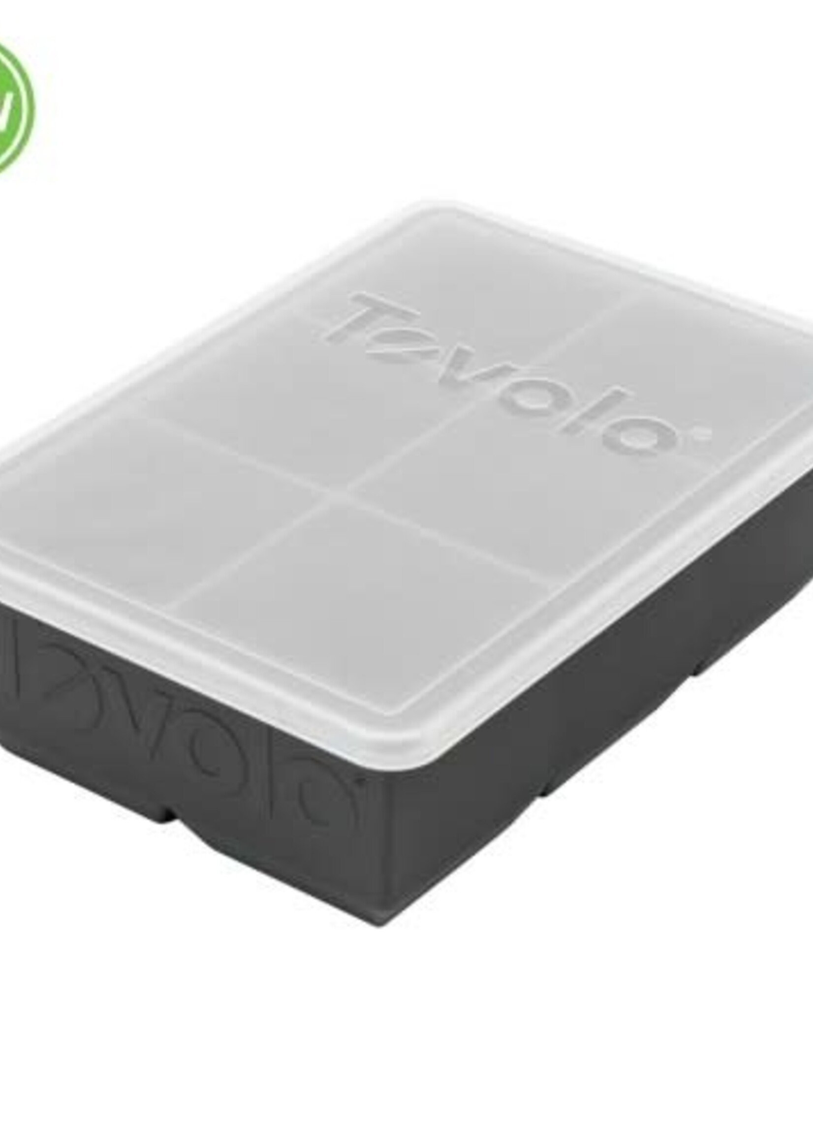 Tovolo King Cube Ice Tray w/ Charcoal Lid