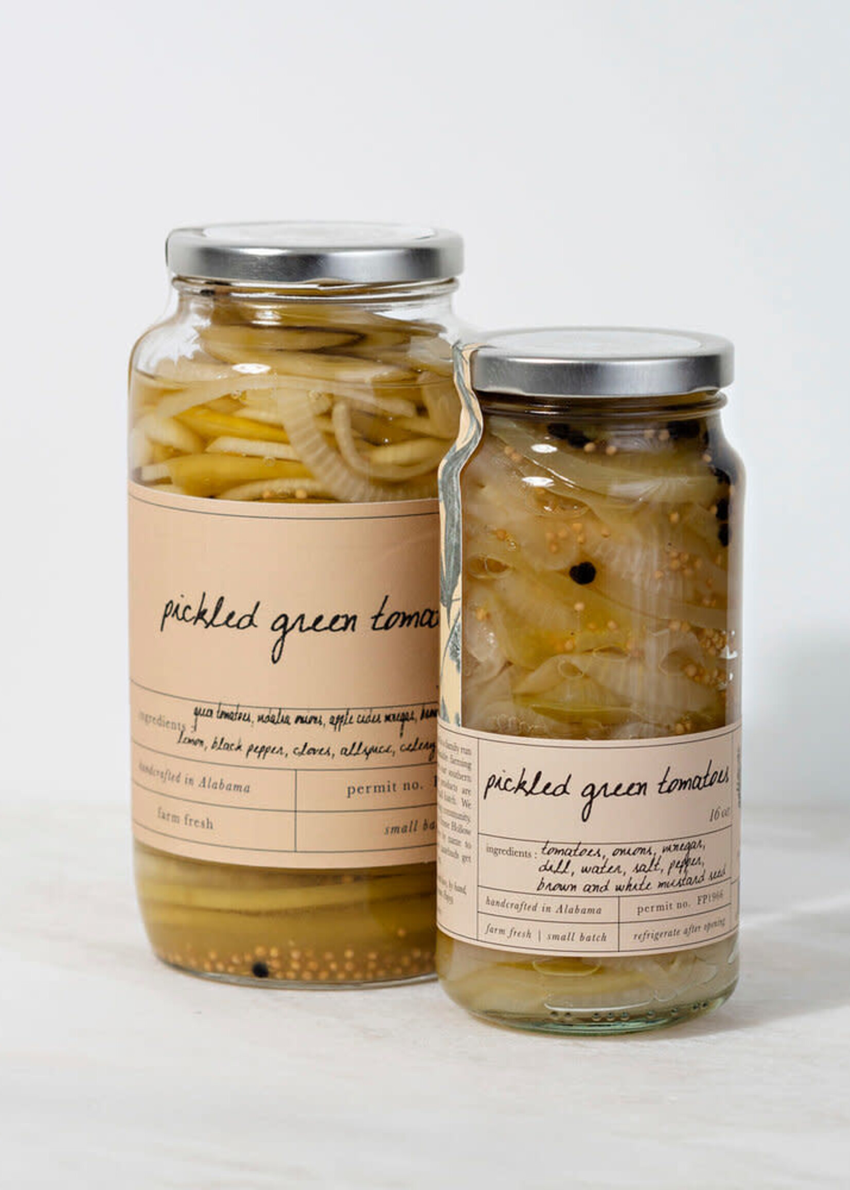 Stone Hollow Pickled Green Tomatoes