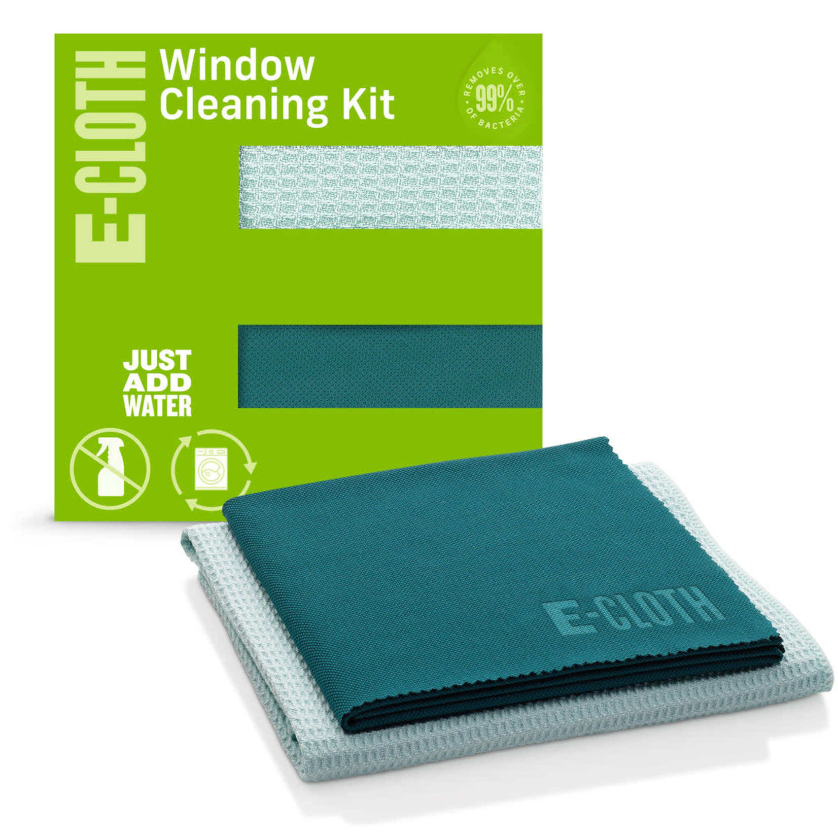 E-Cloth Window Cleaning Cloths 2 Green