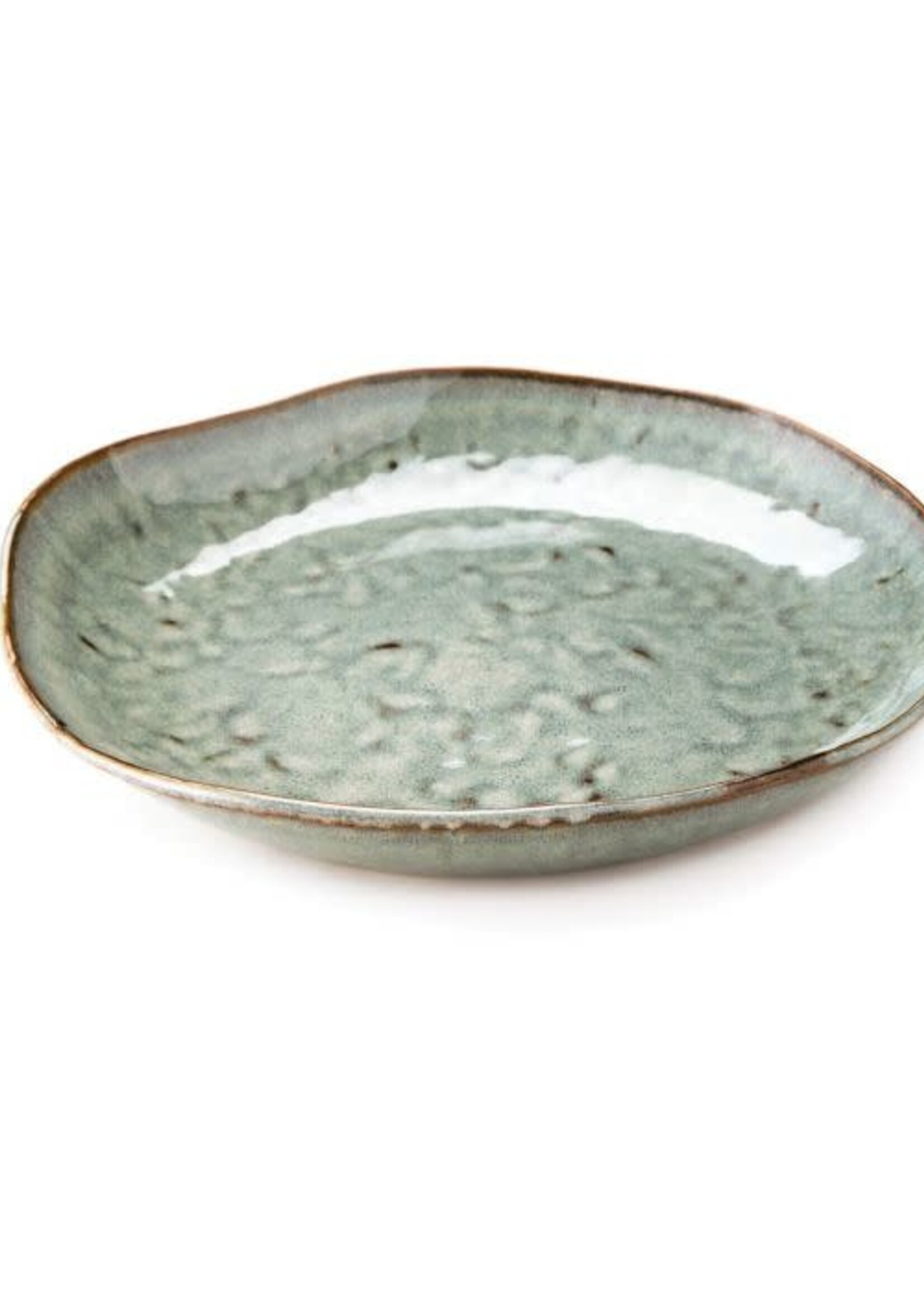 Simon Pearce Burlington Side Plate Moss Glen