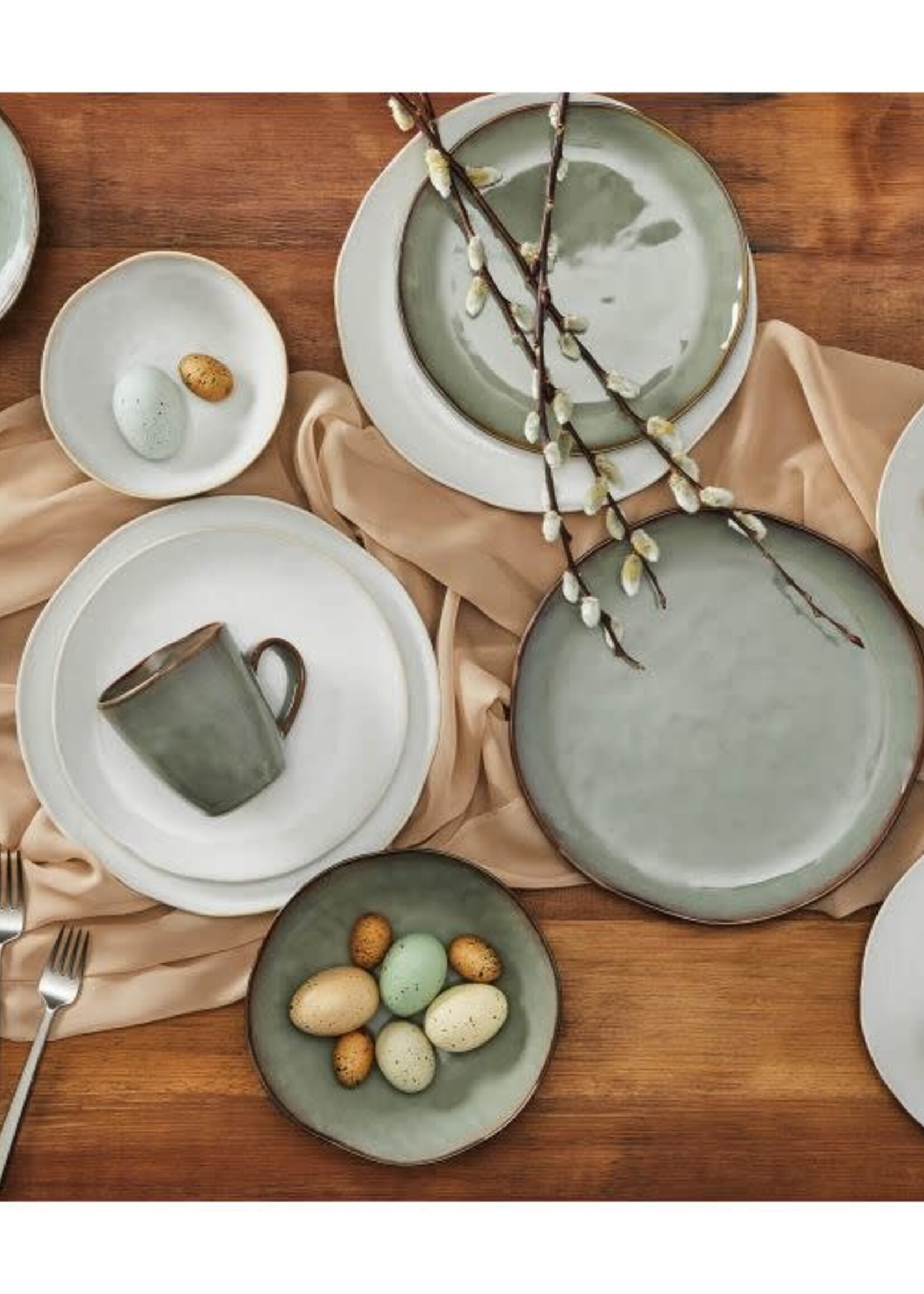 Simon Pearce Burlington Side Plate Moss Glen