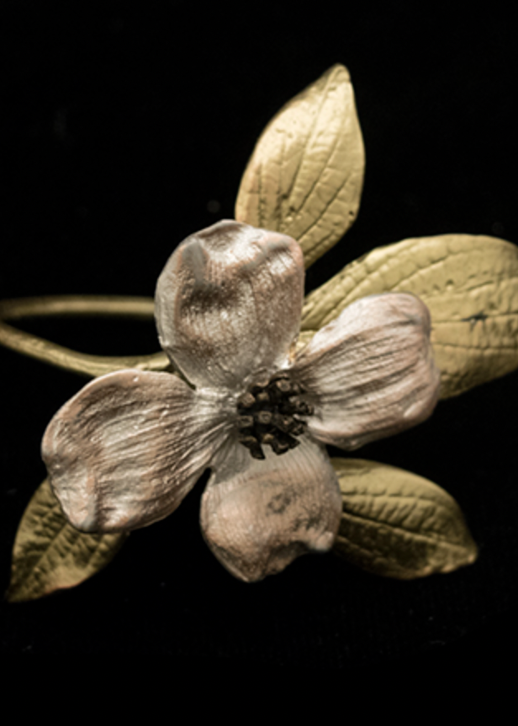 Dogwood Napkin Rings S/4