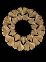 Table Art Collection Ginkgo Trivet Bronze