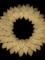 Antique Brass Finished Pewter Piper Trivet