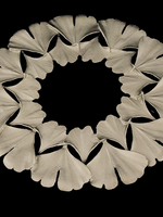 Ginkgo Trivet Pewter