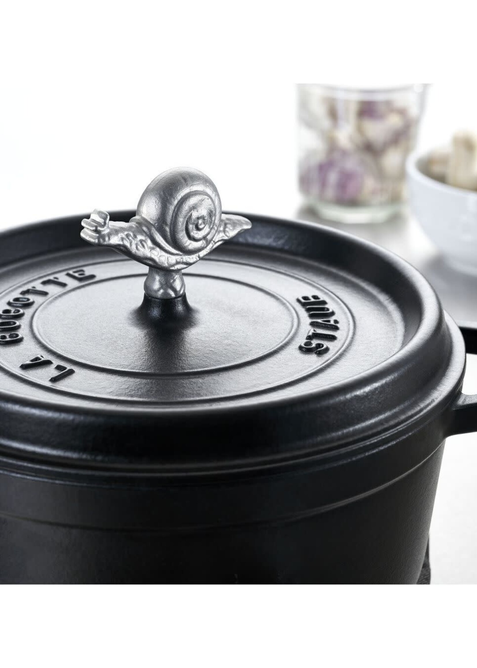 Staub Animal Stainless Knob - Snail